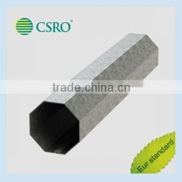 galvanized octagonal tube/octagonal steel tube/aluminum octagon tube