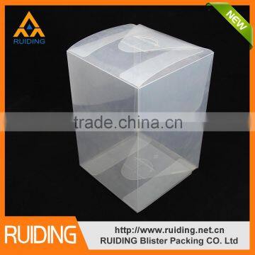 15 years leadership transparent foldable pvc plastic box packing