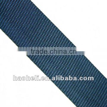1.5 inch wide blue nylon webbing strap for sport equipment