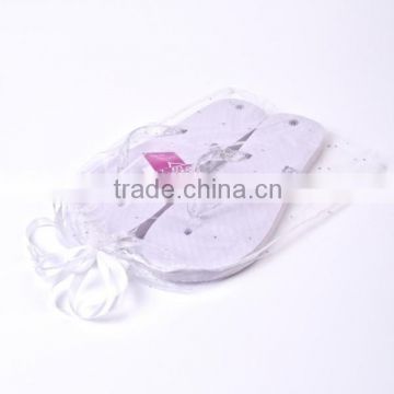 Factory competitive price organza shoe bag
