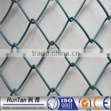 high quality hot dipped galvanized and pvc coated chain link mesh fence (Since 1989)
