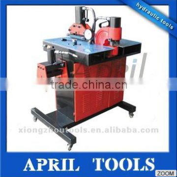 Copper Busbar Processor Machine DHY-200 with three functions of punching/cutting/bending of 12mm