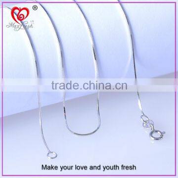Best selling products white gold plated man chain silver chain latest chain designs for man