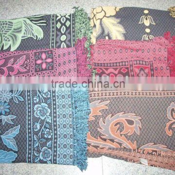 Bedspread cotton jacquard thread blanket