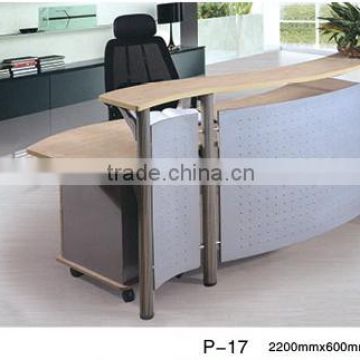 Hotsale classic design MDF wood Reception desk P-17