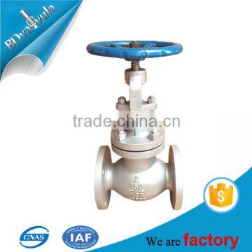 CF8 flange type globe valve 150lb 3''