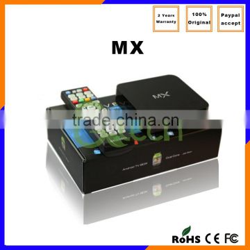 Amlogic 8726 mx tv box Dual core android 4.2 tv box 1gb+8gb XBMC/Kodi fully loaded hot add-ons mx smart digital media player