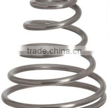 Helical conical spring