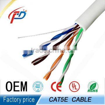 Wholesale network CCA 05MM utp cat5e lan cable 24awg/4p