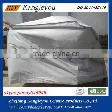 High quality PEVA gray waterproof bicycle cover