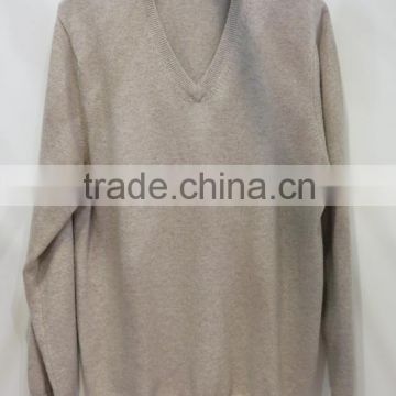Inner mongolia New Men's 100% cashmere V neck pullover hot style,factory sale