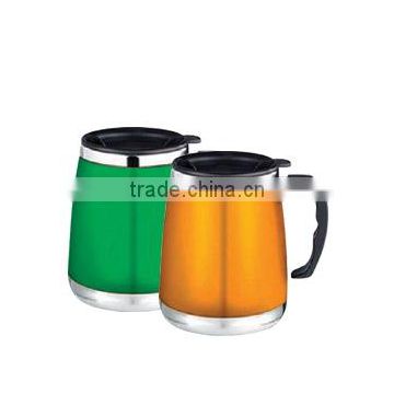stainless steel beer mug 500ml travel mug