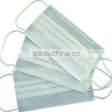 Non-woven disposable antidust plastic face mask