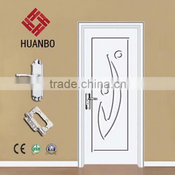 New fancy design simple wood pvc room door for hotel