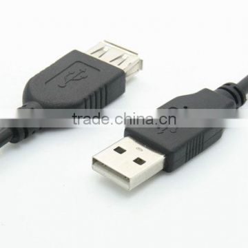 1.8M USB2.0 cable male to female black model