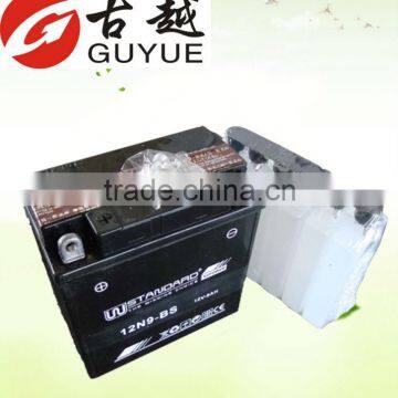 12v 8ah maintenance free motorcycle battery with high quality