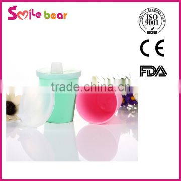 wholesale pp plastic baby bottle cup with sippy cup