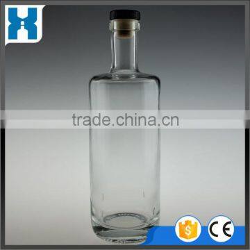 SMOOTH 700ML 750ML CRYSTAL GLASS ATTACTIVE BRANDY BOTTLE