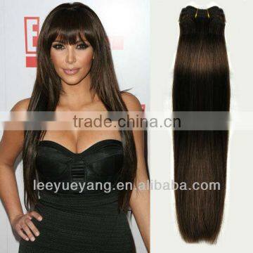 Silky Straight Clip in hair extensions for African American