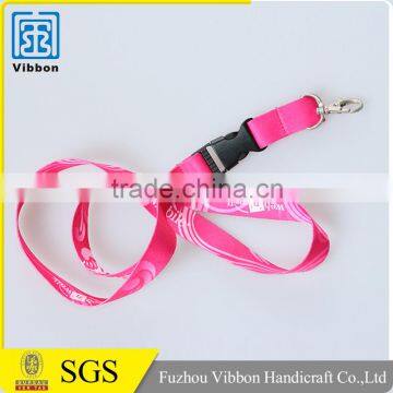New style factory supply popular imprinted polyester lanyards