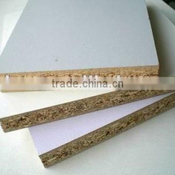 25mm white melamine particle board for furniture