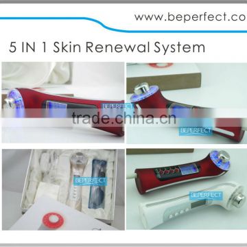 BP-008 factory supply ultrasound and galvanic cosmetic massager with ISO9001 and ISO13485 approved