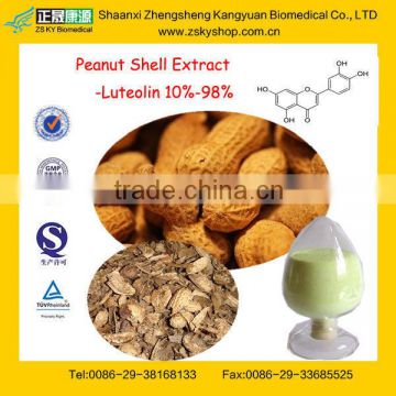 GMP Factory Supply 100% Natural Luteolin from Peanut Extract