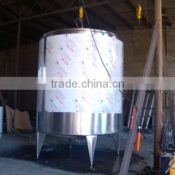 vertical stainless steel storage tank