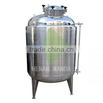 Industrial High Grade SS 304 / SS316 Chemical Steel Storage Tanks