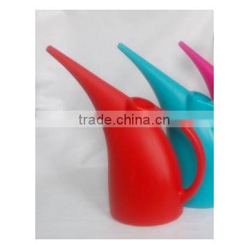 3L good quality colorful plastic woodpecker watering can