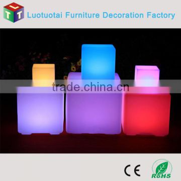 16 color change light up Led cube chair