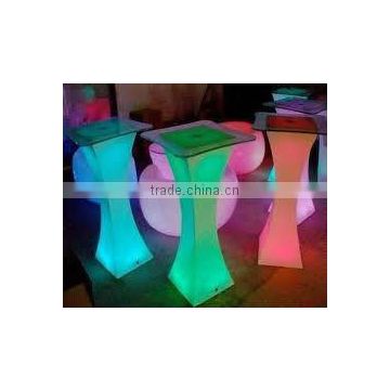 Street LED furniture LED colorful table for out door