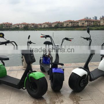 2016 Fashion Citycoco Harley scooter 2 wheels Electric Motorcycle with 2 seats