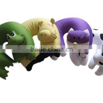 chinese factory customized foam beads pillow u shape pillow