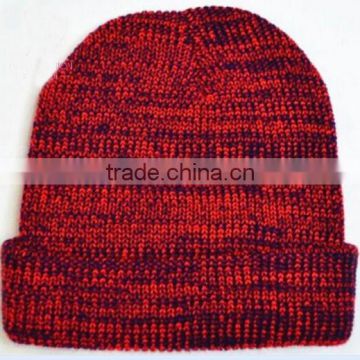 sales cheap melange snap back man knitted beanie