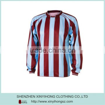 100% Polyester Jersey Cool Pass Sublimation Football Jersey