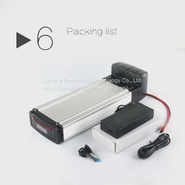 Giant bicycle battery 36v 10ah electric bike battery for electric scooter