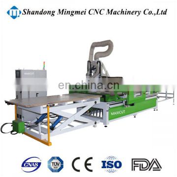 Hungary automatic router cnc wood furniture making with boring head wood panel cutting
