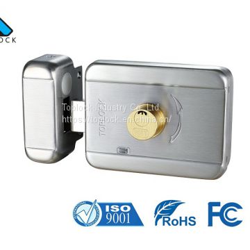 Fail Safe Electric Lock Door Motor Lock with Double-end Brass Cylinder