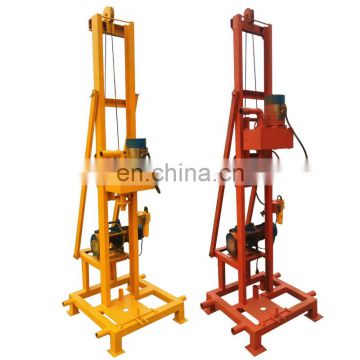 80m Deep Portable Small Water Well Bore Hole Well Drilling Machine For Sale