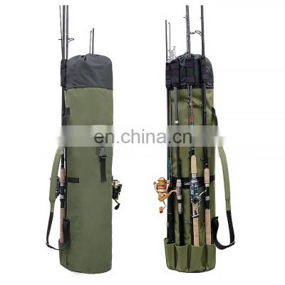 Waterproof OEM Fishing Bag Multi-Pocket Storage Carry Tackle Bag Fishing Rod Bag