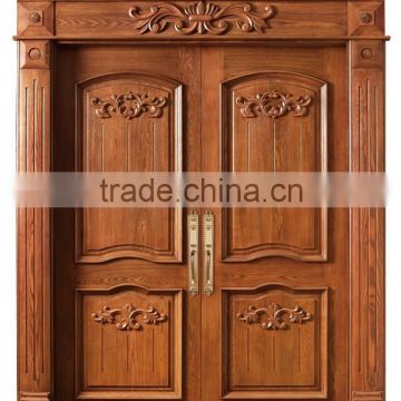 Teak solid wooden doors design