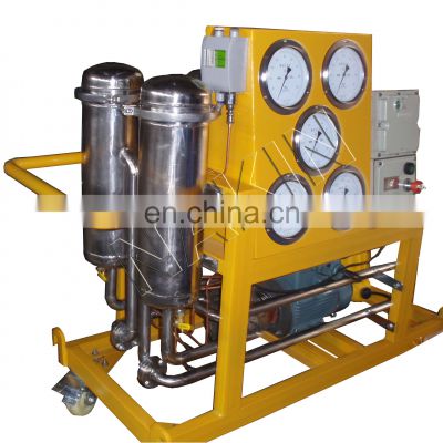 High Efficient Stainless Steel Phosphate Ester Fire-resistant Oil Purifier Machine