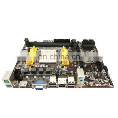 low price A55 FM1 socket motherboard 2XDDR3 max 16GB support A8 A6 A4 CPU