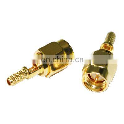 SMA-J-1.5 SMA Male Connector for RG174/RG316, 50-1.5 Connector SMA Male