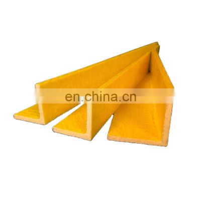3mm thickness corrosion resistant pultruded high strength FRP Angle