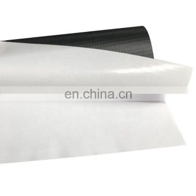 400g Black back PVC Banner Flex for outdoor  (cold lamination,500*500 9*9 )