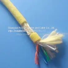 Twisted pair shielded 4 pairs of 8-core Kevlar tensile zero buoyancy signal cable Seawater proof 8-core network cable
