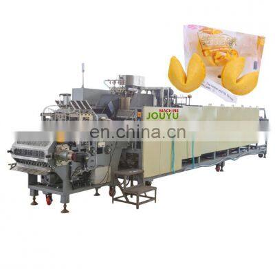 Factory Genyond Fortune Cookies depositor depositing equipment forming extruder fortune biscuit production line Making Machine