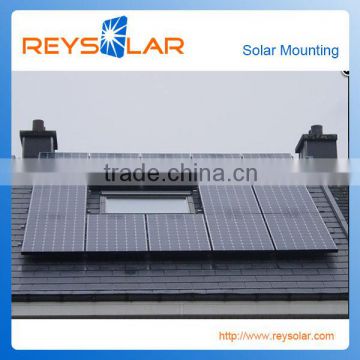 Color Steel Tile Roof Solar System Tile Roof Solar Mounting Tracking System